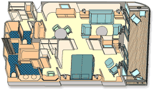One-Bedroom Suite with Verandah